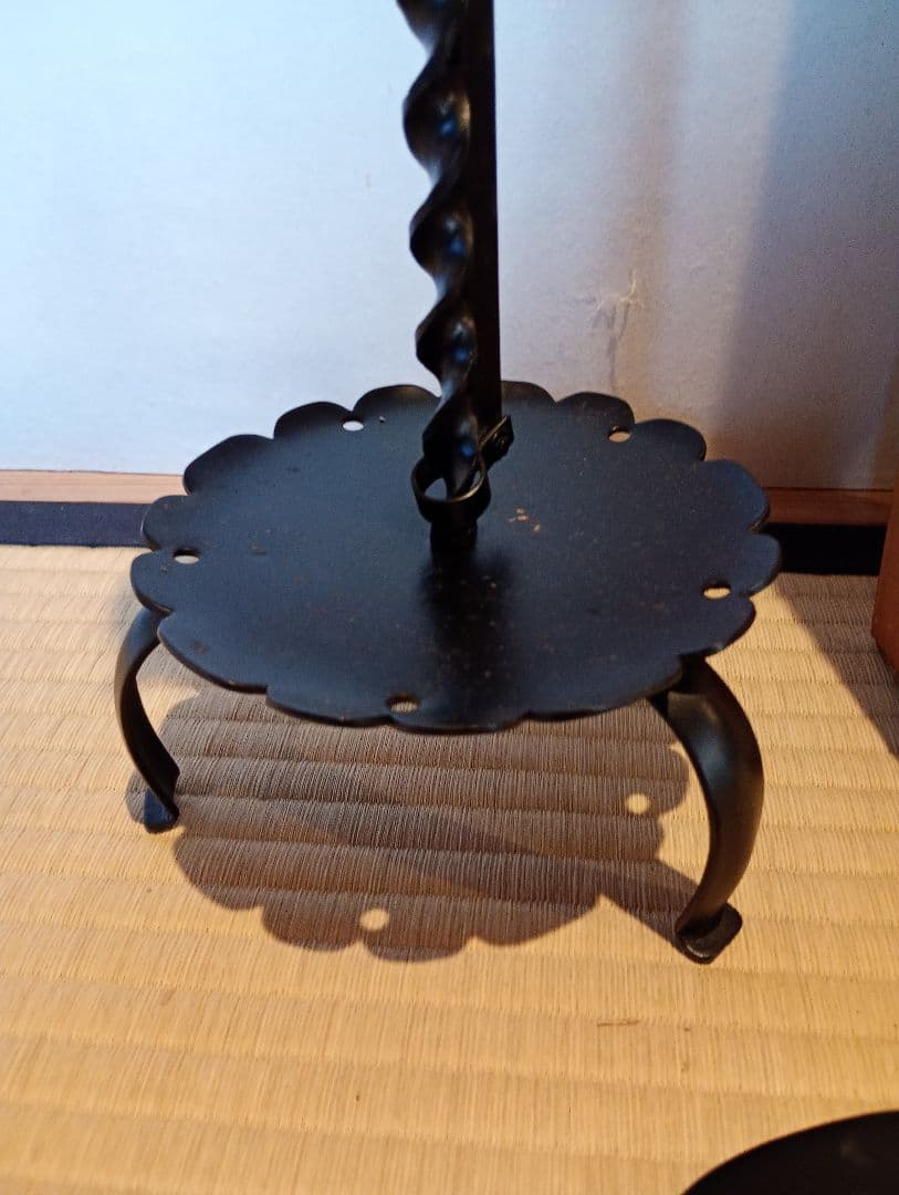 茶道具】膳燭 夜咄道具 燭台 灯具 その他981