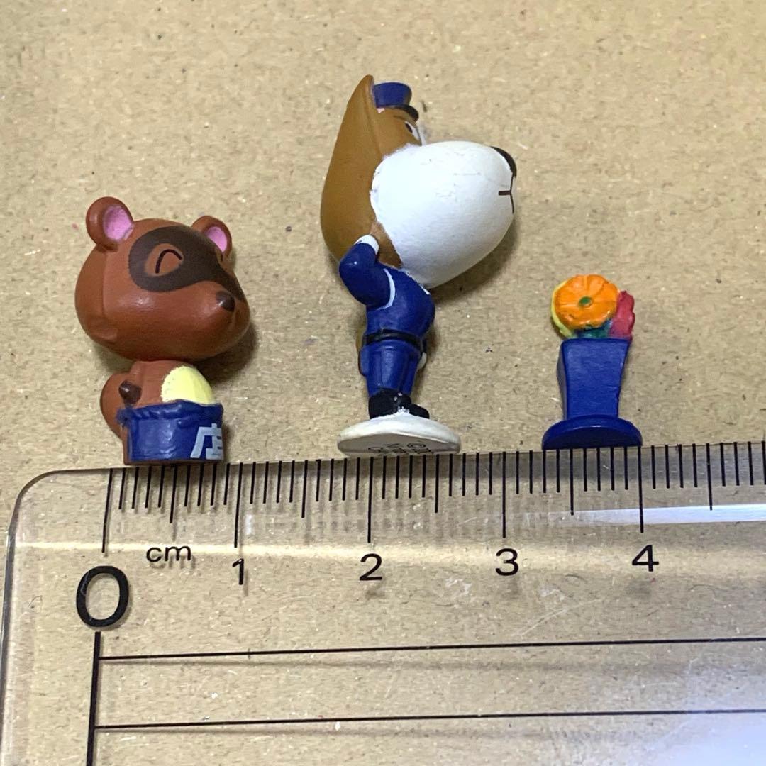 【即購入可】美品 どうぶつの森 森をつくろう F-7 たぬきち&おまわりさん