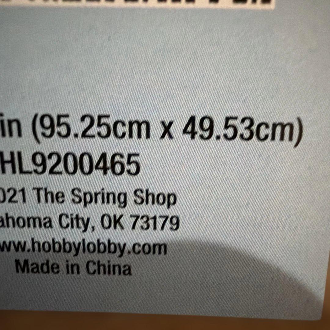【アメリカで購入】風景画 カフェと街並み 横長95.25cm×49.53cm