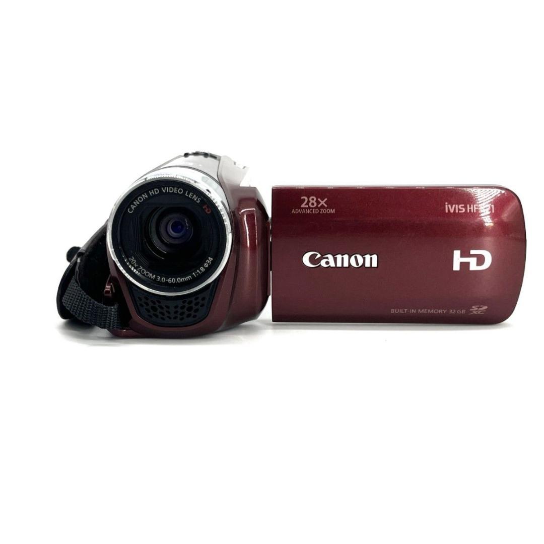【極美品】Canon iVIS HF R21 RED
