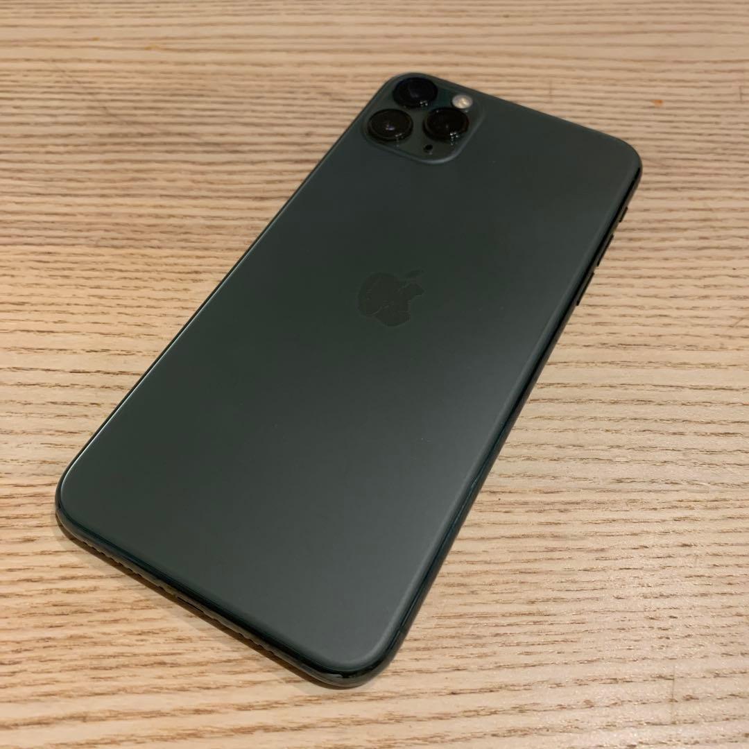 iPhone 11 Pro Max ミッドナイトグリーン 64G Simフリー