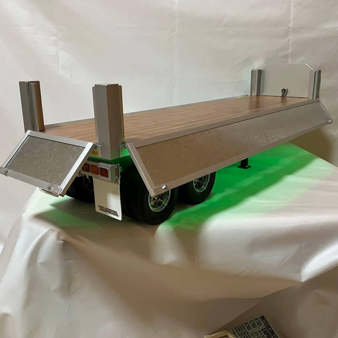 タミヤ トレーラートラック用 アオリ付セミトレーラー フル装備 新品未使用