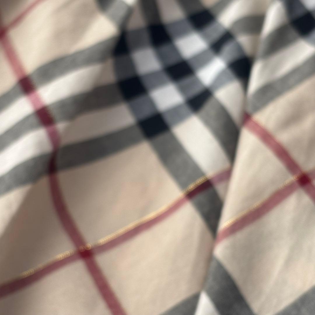 超大きいサイズ 46高級 バーバリーロンドンノバチェック柄 フレアスカート