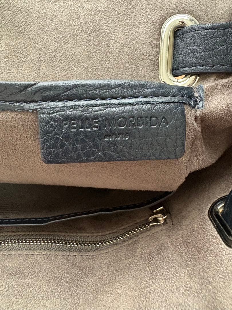 【本日限定値下げ】PELLE MORBIDA 型番MB026 ネイビー