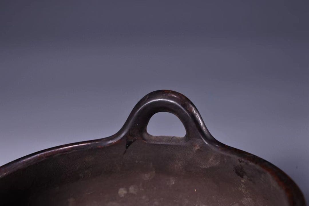 珍品旧蔵収純銅高レリーフ錾刻鎏金吉祥八宝香炉· 仏事用香炉・文房具·置物·稀少品