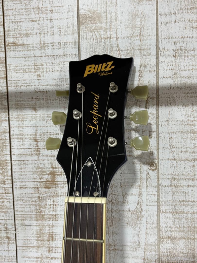 BLITZ BLP-450 レスポールタイプ ブルー色