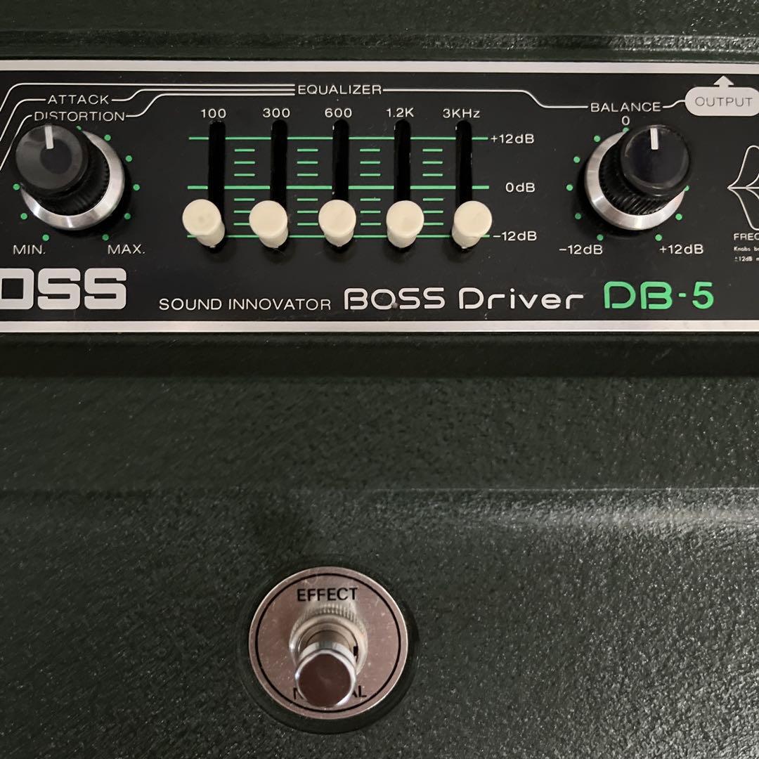 ビンテージ❗️ボスDriverDB-5 1970年代伝説のドライバー ビンテージ