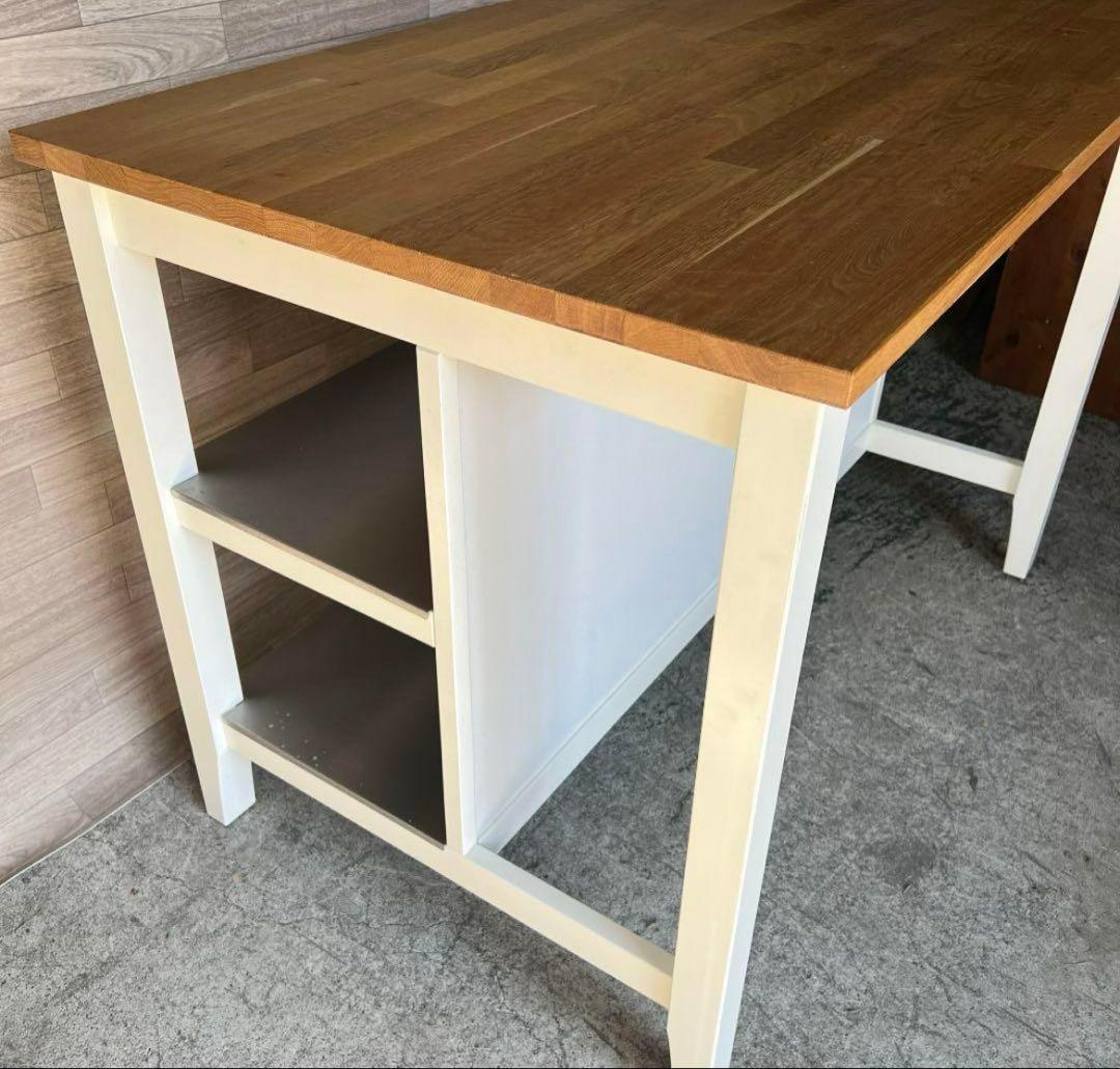 6/30まで出品！IKEA イケア　ダイニングテーブル　カウンターテーブル　収納