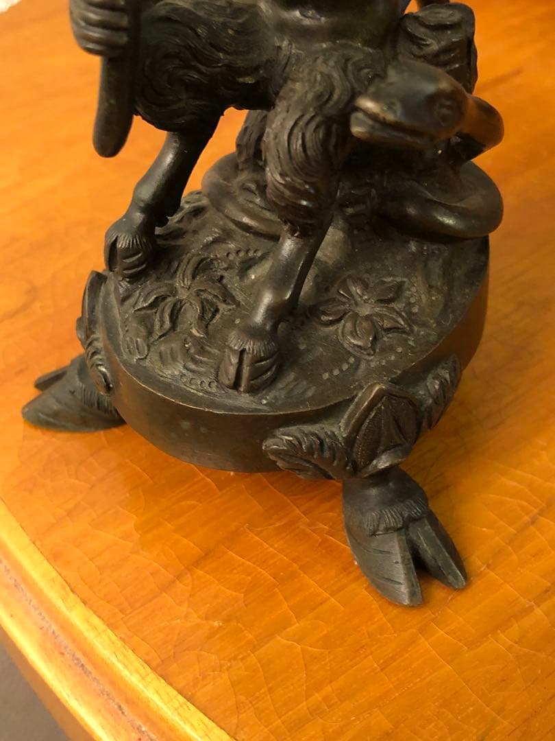 アンティーク1890s デビル悪魔オカルト骨董インダストリアルレトロ