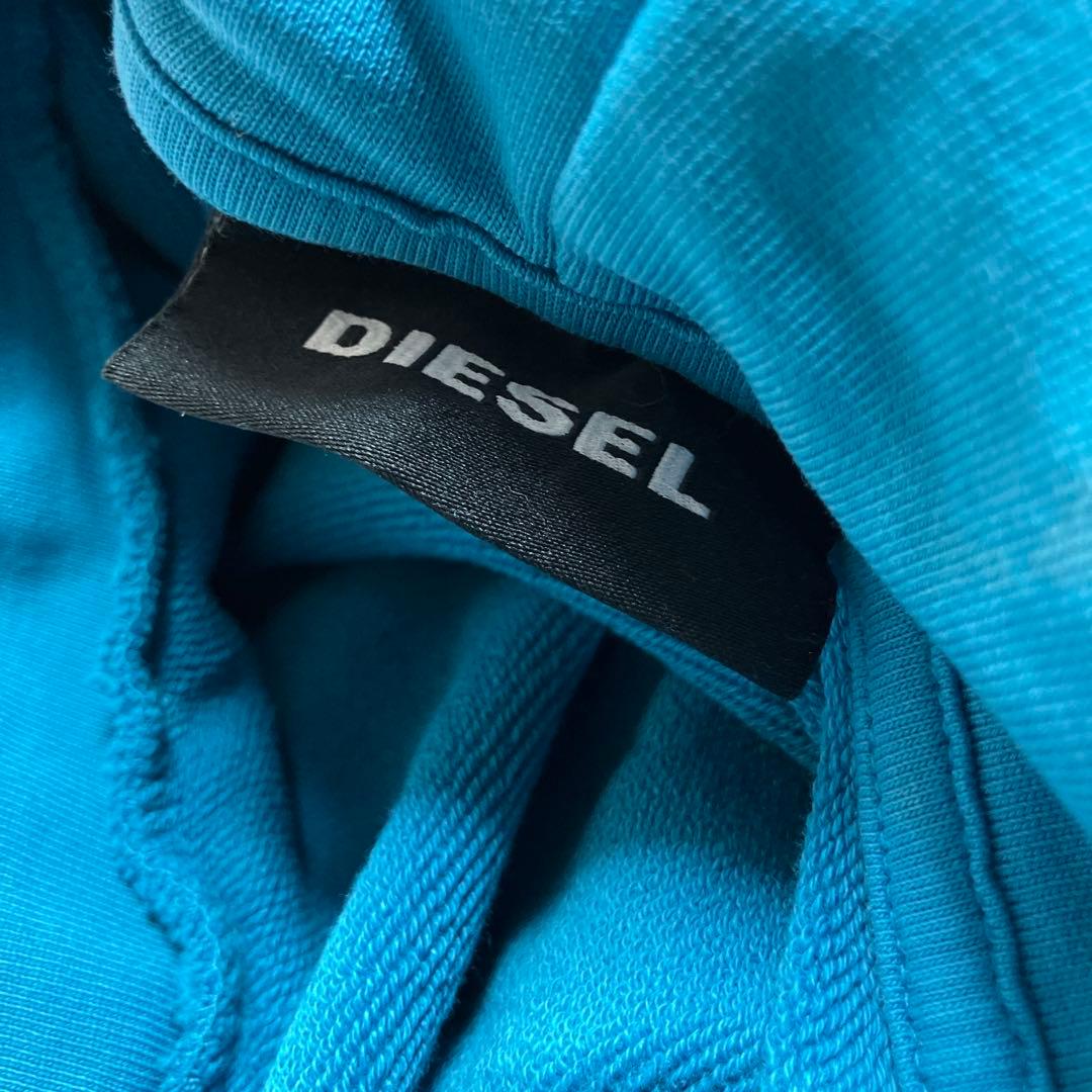DIESEL フェード加工 プルオーバーパーカー S