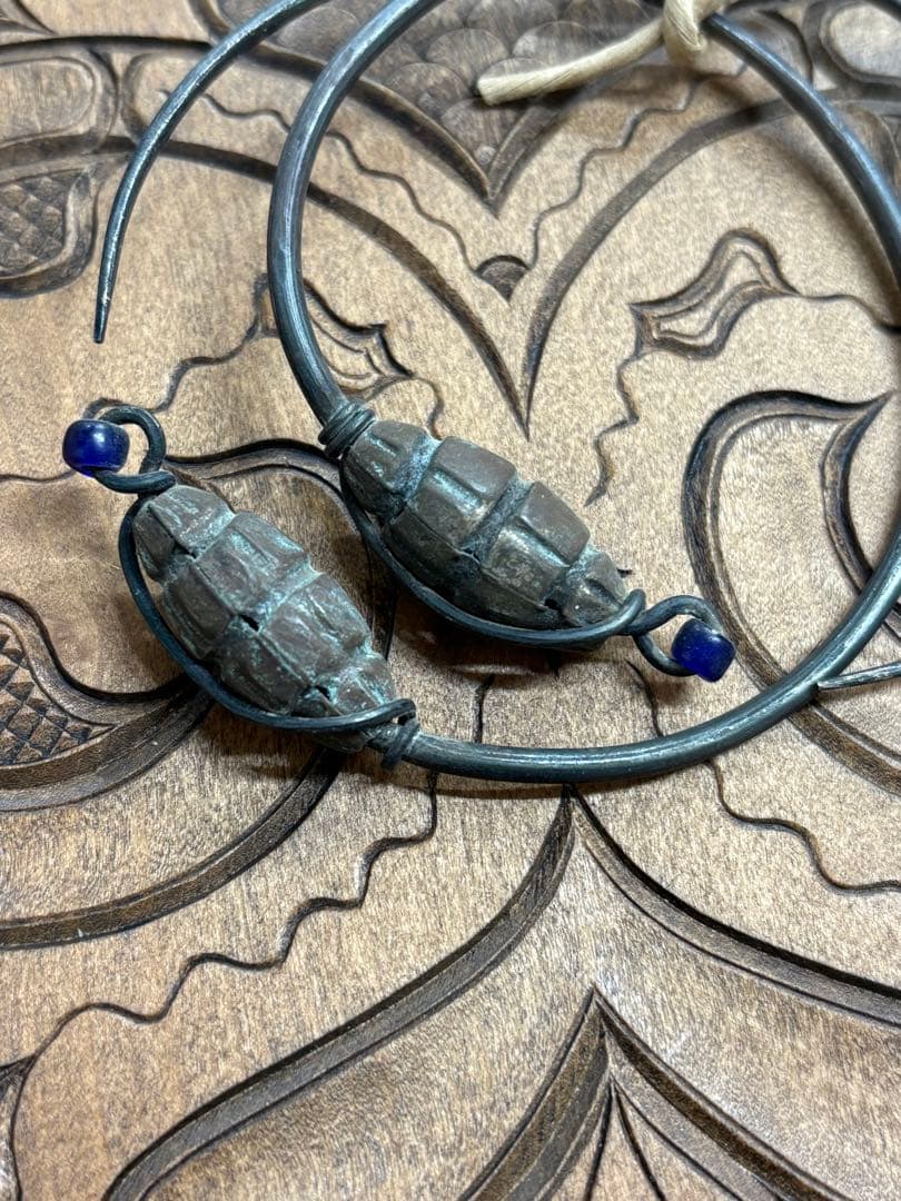 アイヌ ニンカリ 洋白銀 明治 白老 ポロトコタン 宮本イカシマトク