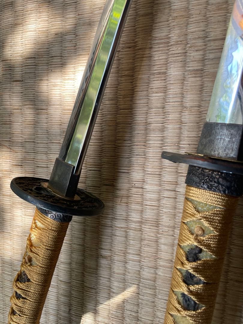 『最終値引き』日本刀(模擬刀　模造刀) 2本まとめて