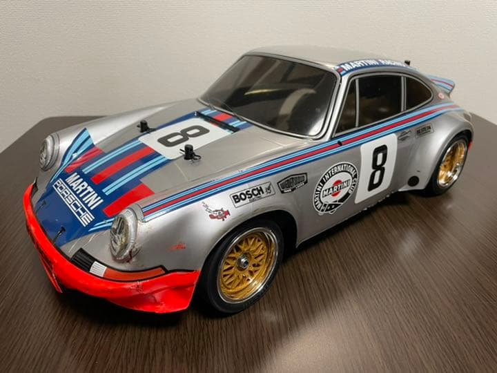 タミヤ ラジコン 1/10 ポルシェ 911 カレラ RSRとTT-02シャーシ