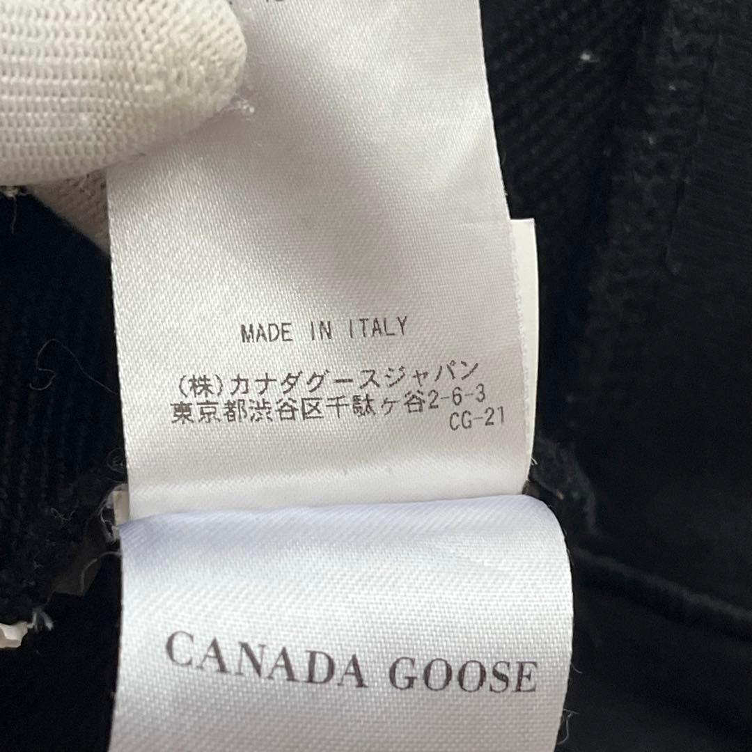 【現行/Lサイズ】カナダグース　フーディ　ブラックレーベル　黒　Huron