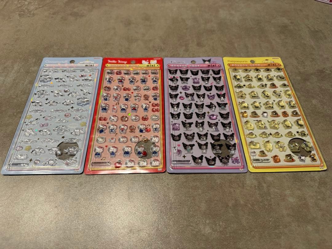 ボンボンドロップシール 8種コンプリートセット 正規品 サンリオ