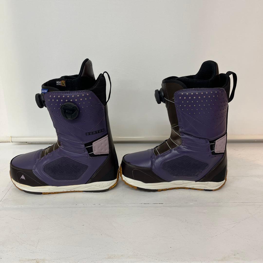 Burton Photon ワイドviolet boa 25.5cm