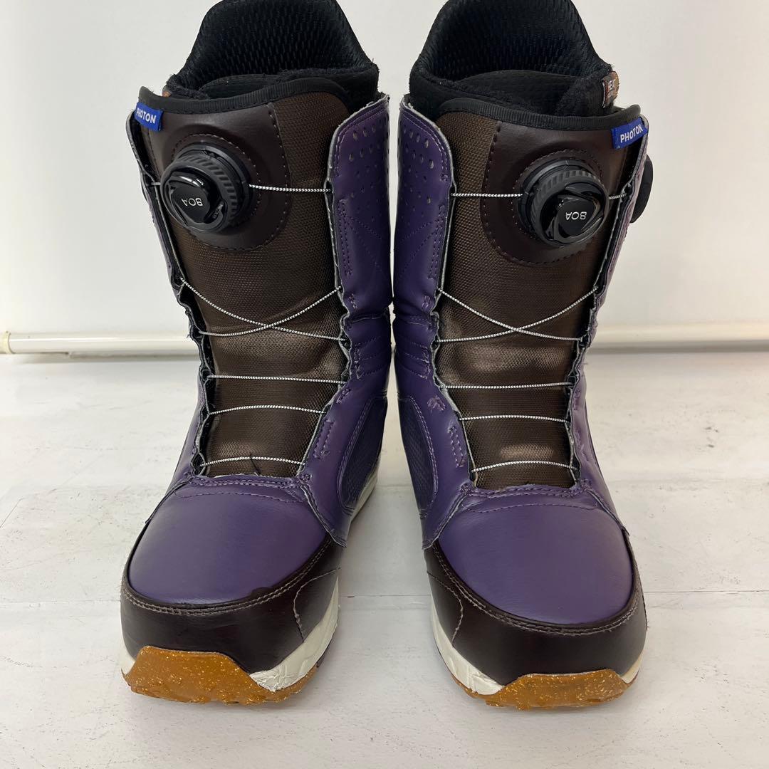Burton Photon ワイドviolet boa 25.5cm