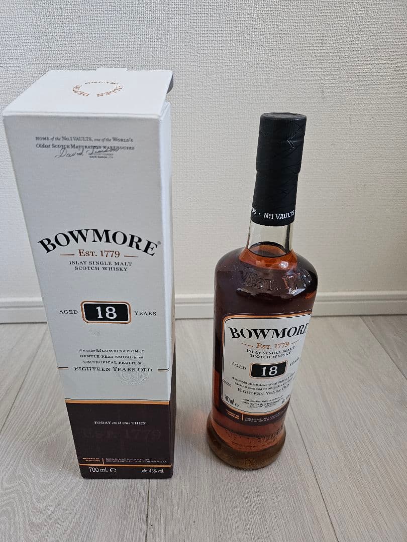 BOWMORE 18年 700ml シングルモルトウイスキー ボウモア
