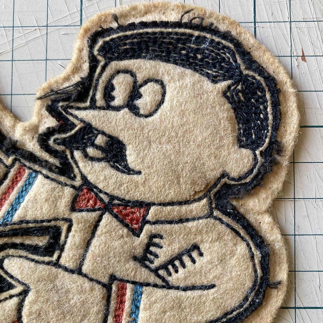 ノースノーネーム north no name フェルトパッチ　BARBERS