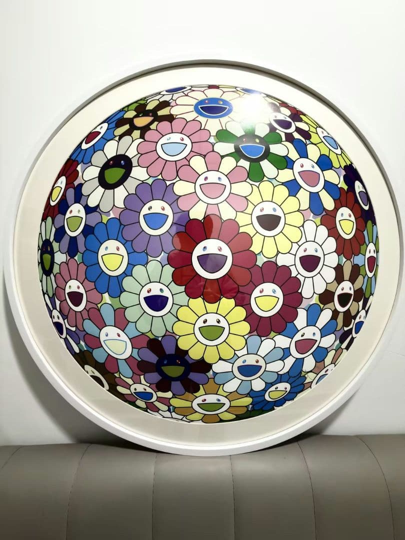 村上隆 フラワーボール カラフル／ミラクル／スパークル ED300 納品