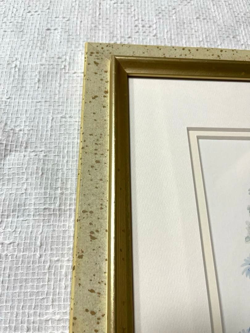 【限定品‼️】橋本不二子作　「Red Plumを頂いて」　限定版画　直筆サイン入り