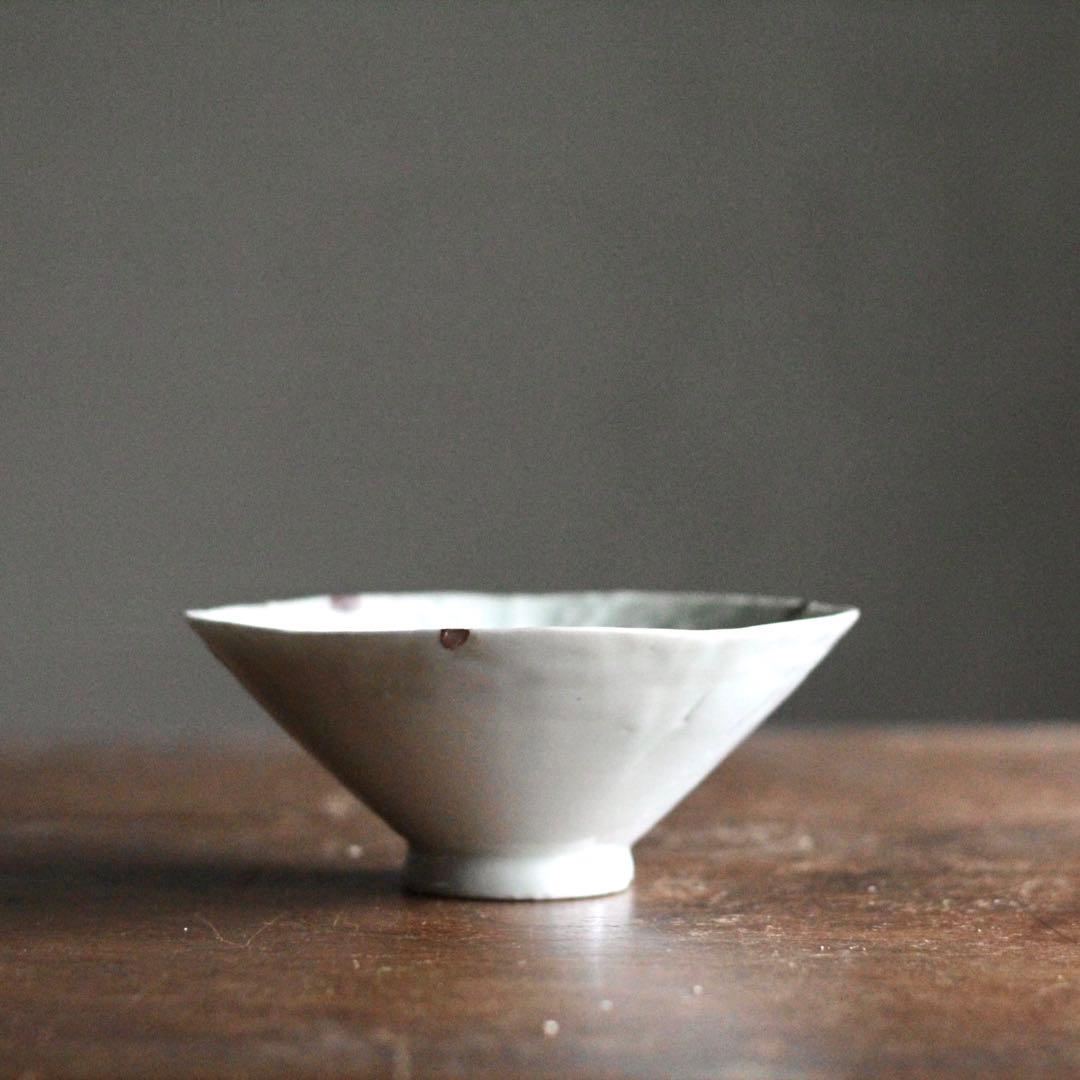 古伊万里 白磁 陽刻 茶碗 茶道具 古美術 古道具 アンティーク