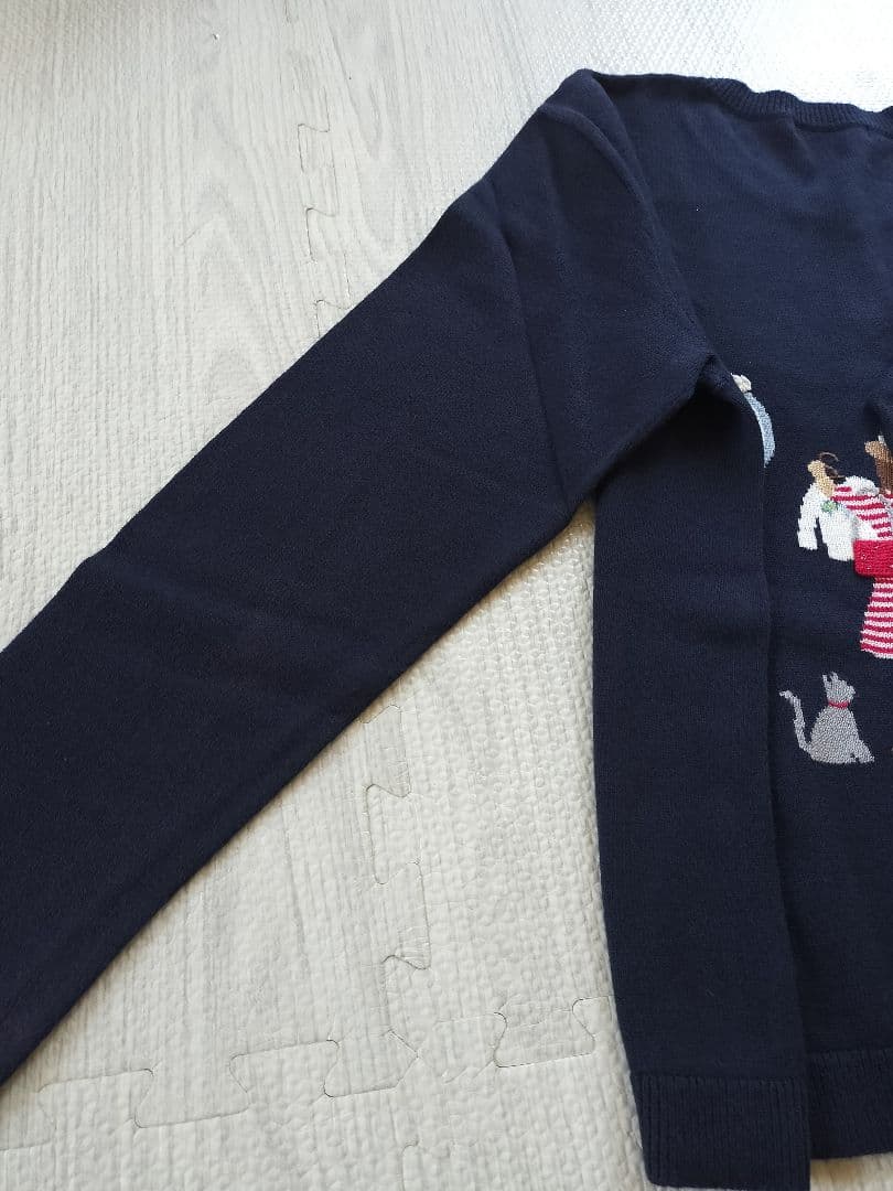 ファミリア　150 　カーディガン　　スカート