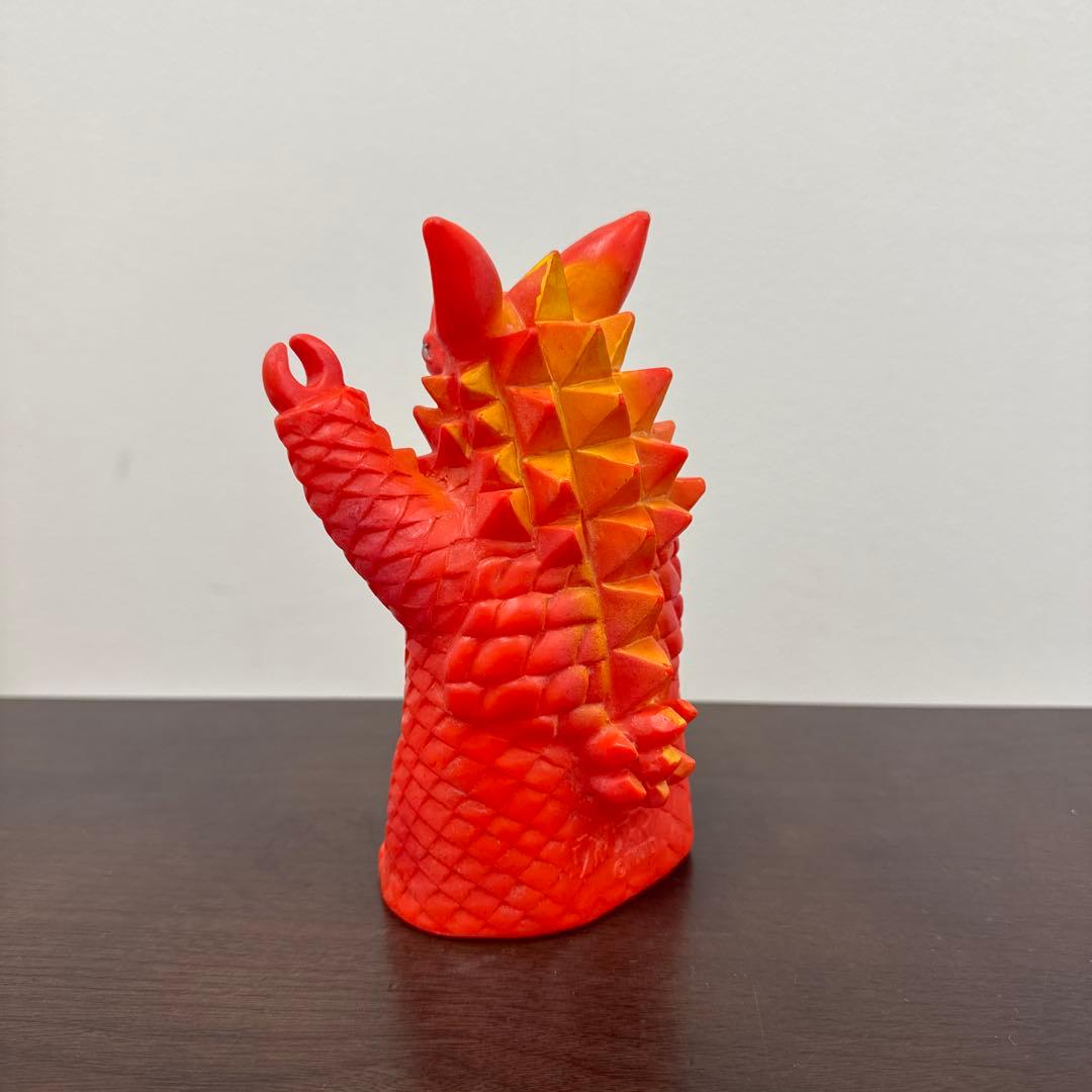 当時物　マスダヤ　怪獣　ギャンゴ　手踊り　ソフビ