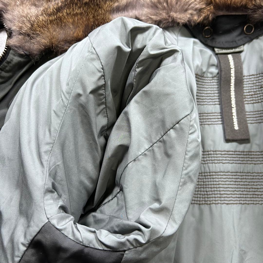 00s【archive】gimmick fur jacket/Y2K/opium