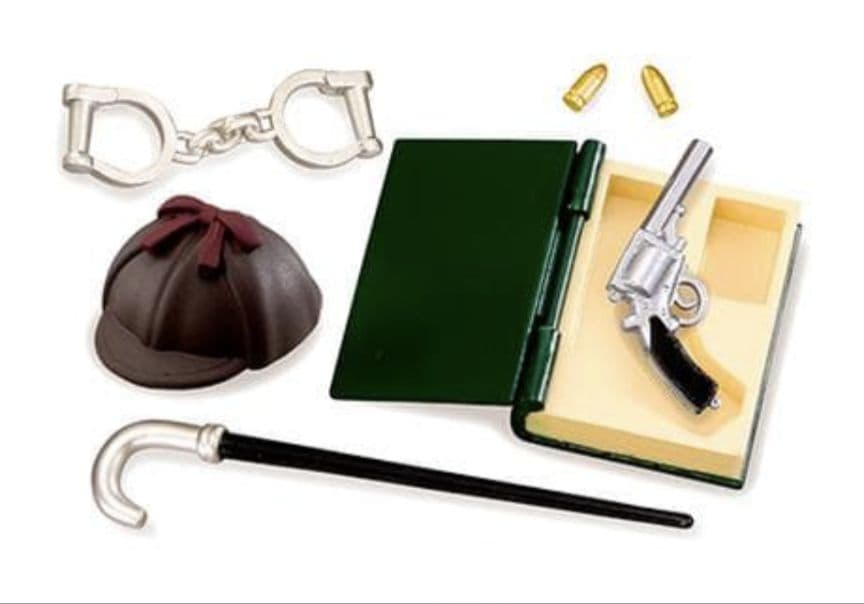 リーメント ぷちサンプル 名探偵の部屋 全8種 コンプリート ジオラマ ①