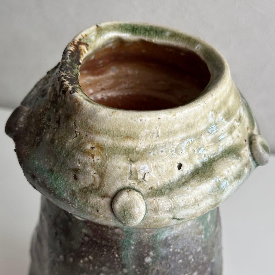 古谷道生 伊賀 花器 伊賀花入 「宙のグラス」共箱