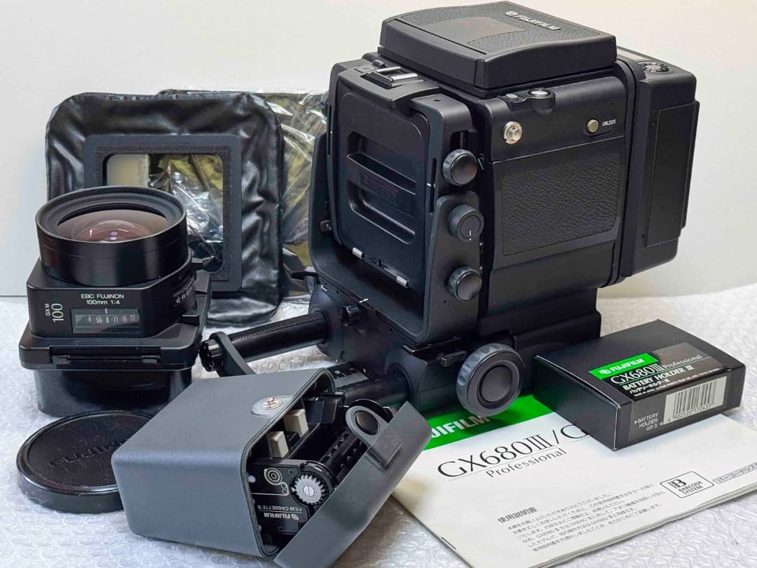 フジ GX680 III 中判カメラ EBCフジノン100mm F3.5