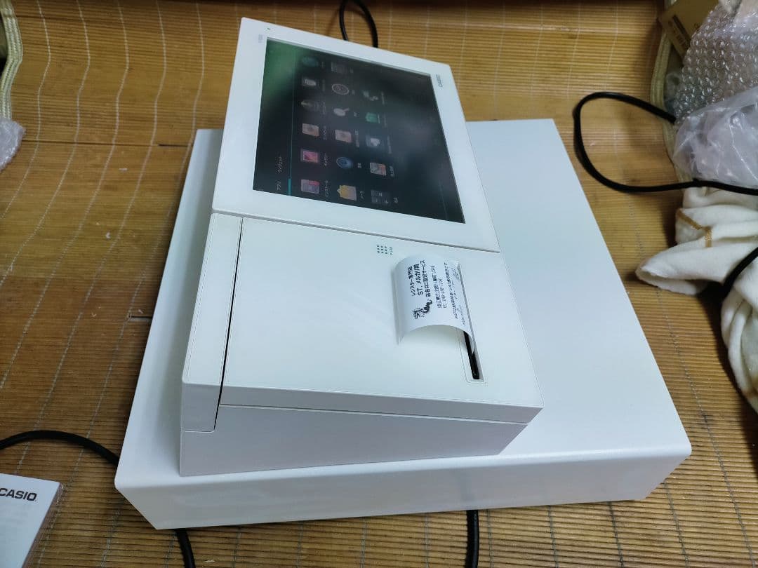 カシオレジスター V-R200 タッチ操作 設定無料Android 904444