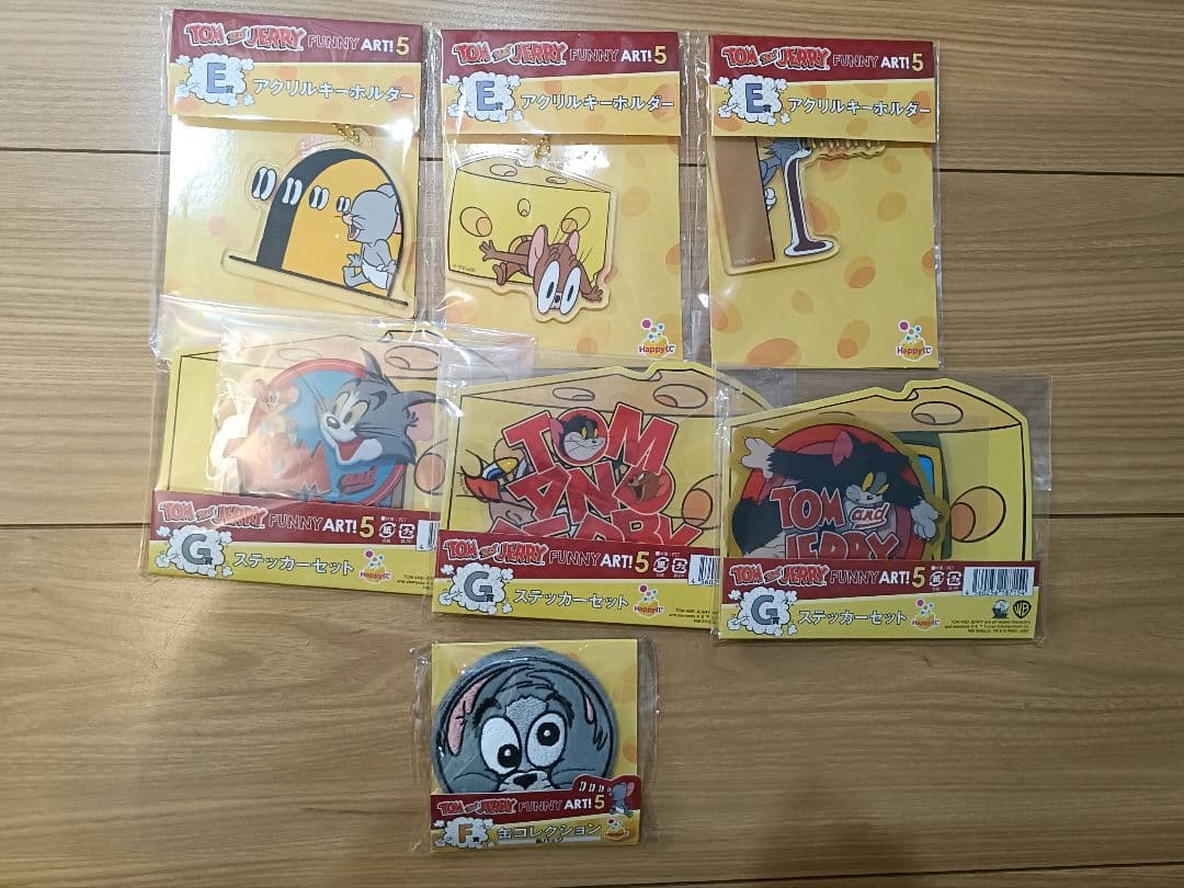 【トムとジェリーハッピーくじ】フィギュア7つまとめ売り＋おまけ付き