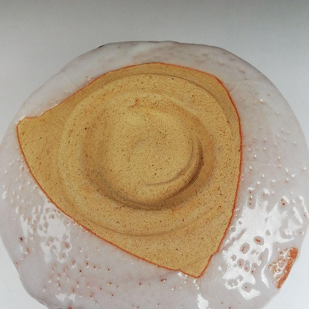 T506 茶碗 『志野茶碗』『一陶窯 中島一陶 作』 共箱 抹茶碗 茶道具