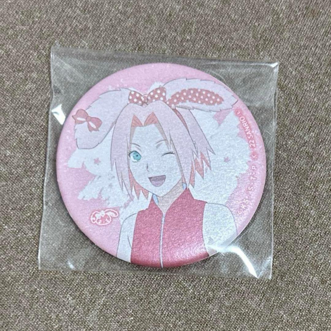 NARUTO疾風伝 春野サクラ 缶バッジ サンリオ