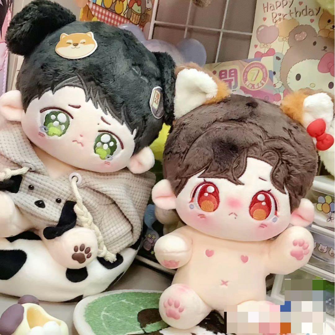 20cm 肖戦 王一博 ぬいぐるみ 本体ペア 陳情令 博君一肖 顾宇 C