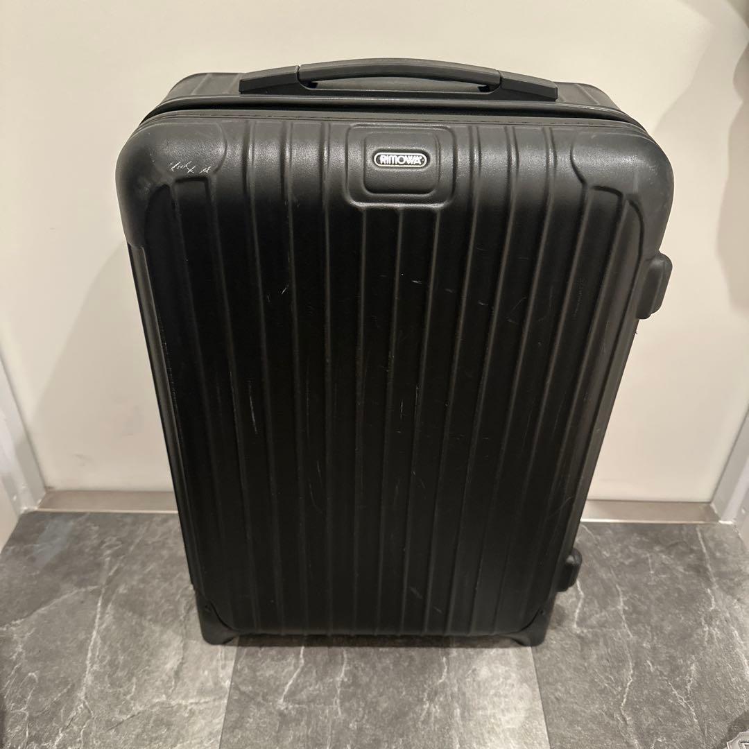 RIMOWA（リモワ） サルサ2輪 希少モデルTSA搭載 艶消黒35L機内持込可 RIMOWA（リモワ） サルサ2輪 希少モデルTSA搭載 艶消黒35L機内持込可