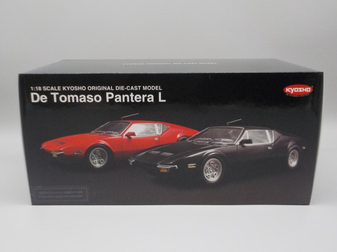 De Tomaso Pnantera L red 1/18 ミニカー