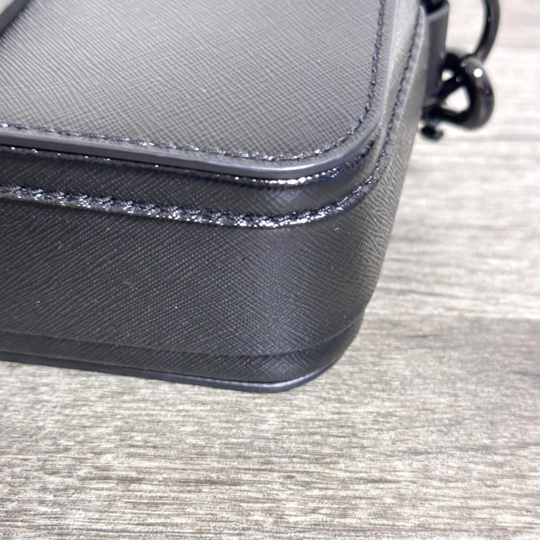 スナップショット M0014867-001 ミニショルダーバッグ オールブラック