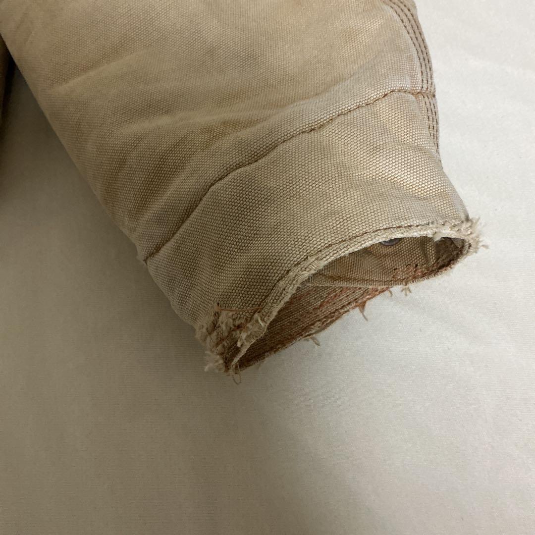 ビンテージ!カーハート デトロイトジャケット ベージュUSA製サイズ42古着