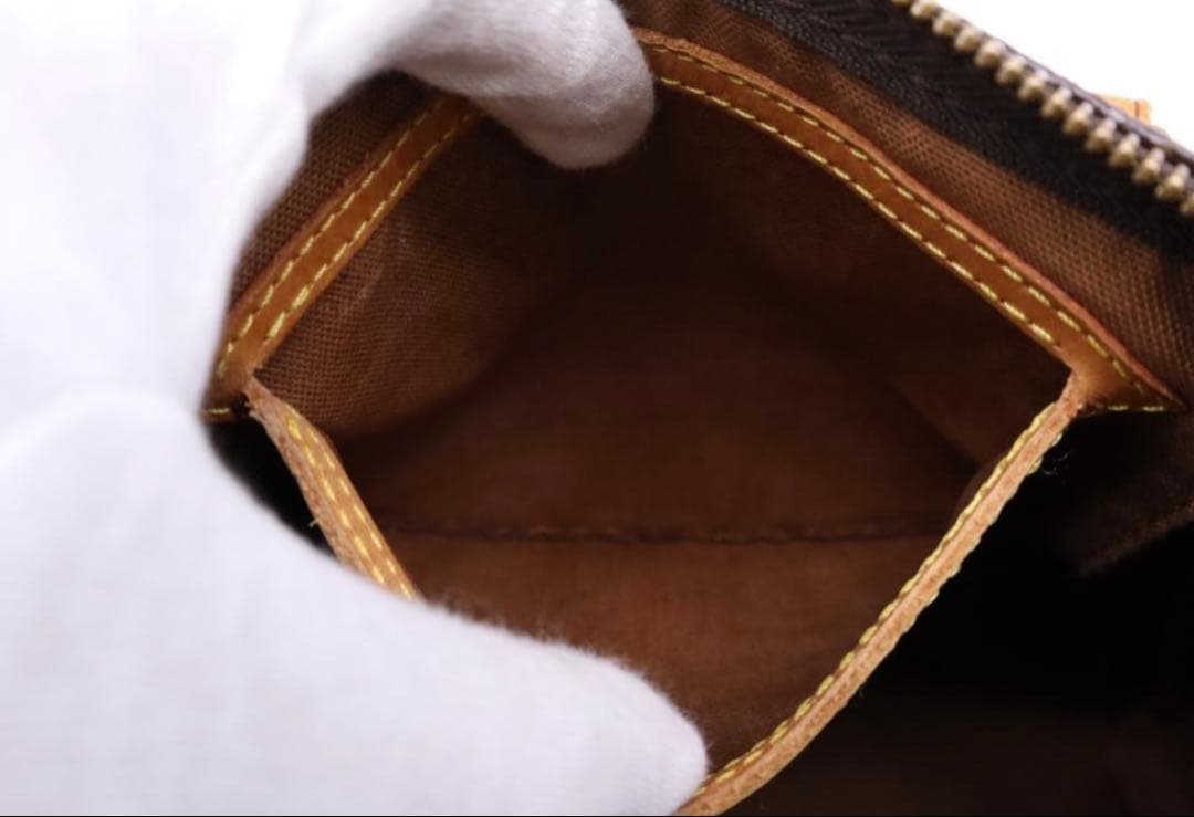 LOUIS VUITTON ハンドバッグ モノグラム スピーディ25 ブラウン