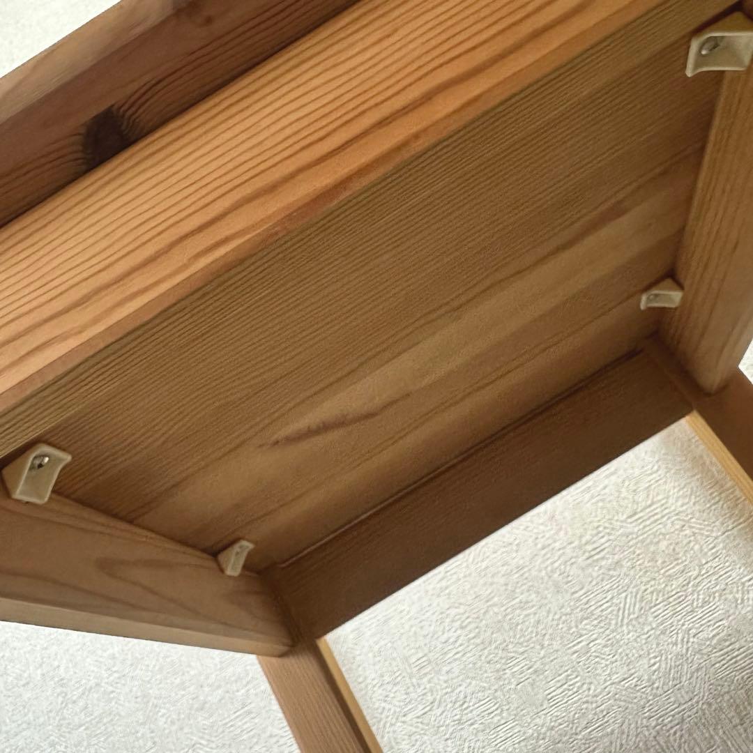 極美品IKEA木製ダイニングテーブルNORDBYイケア北欧無印良品ボーコンセプト