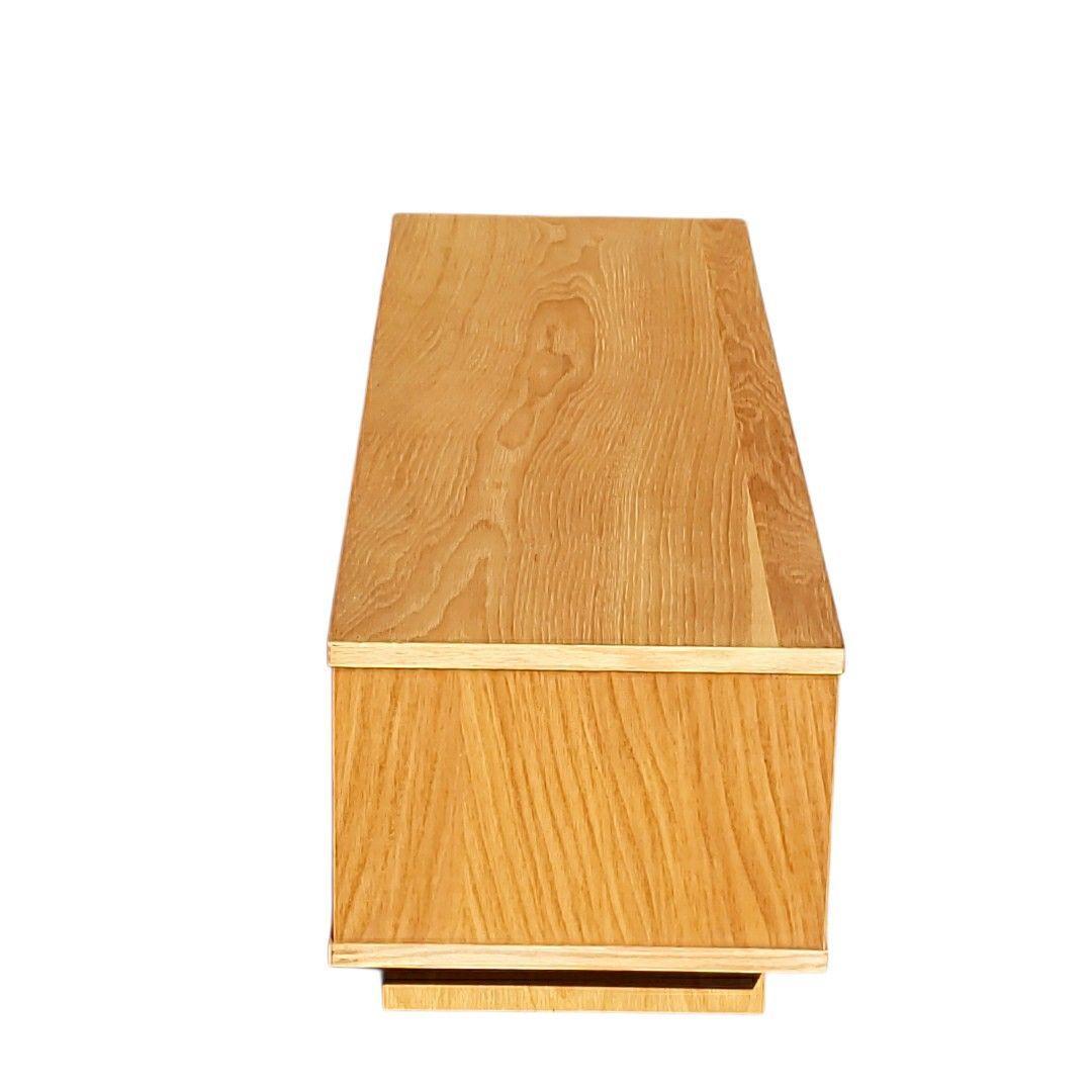 廃盤】 無印良品 オーク材 テレビボード 幅110 引き戸仕様