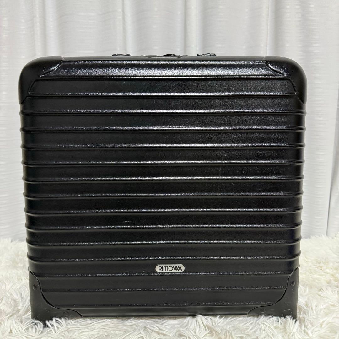 RIMOWAサルサビジネストローリー2ウィールブラック