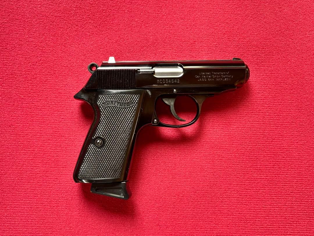 マルゼン／ワルサー PPK/s ブラックメタル