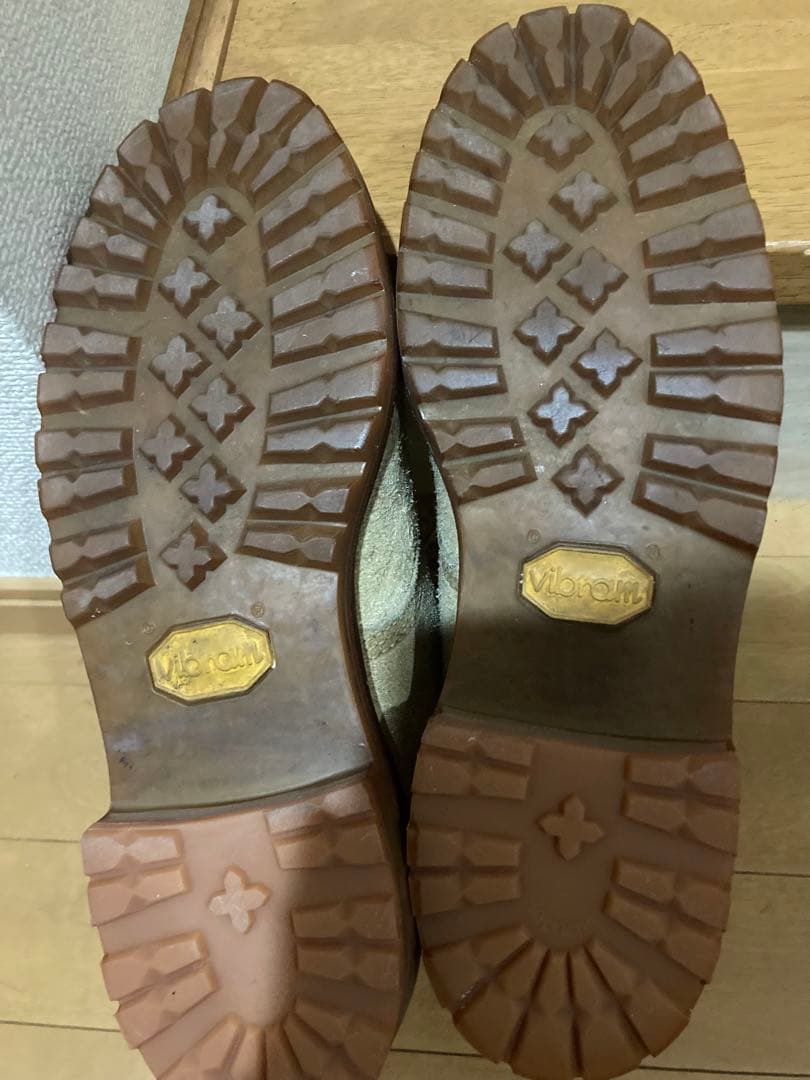 チペワ chippewa モックトゥ スウェード 飴色ビブラム9e