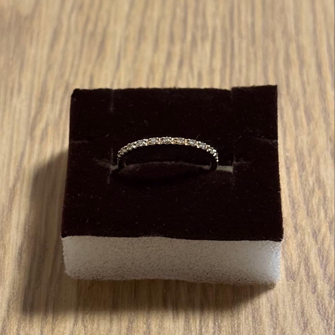 ノジェス Pocket Ring k10ハーフエタニティリング 1号