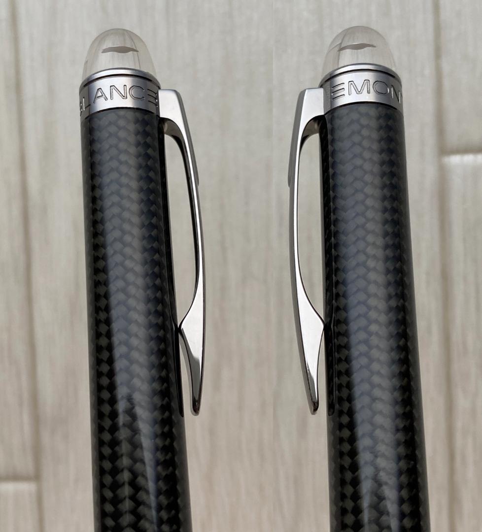 美品 モンブラン モンブラン スターウォーカーアルティメットカーボン ボールペン