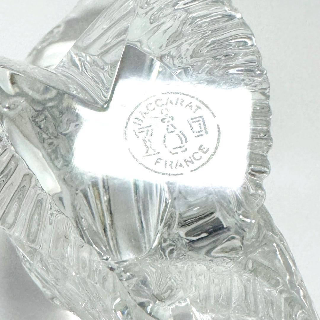 バカラ】動物 鯉 置物 インテリア☆美品☆幸運/開運